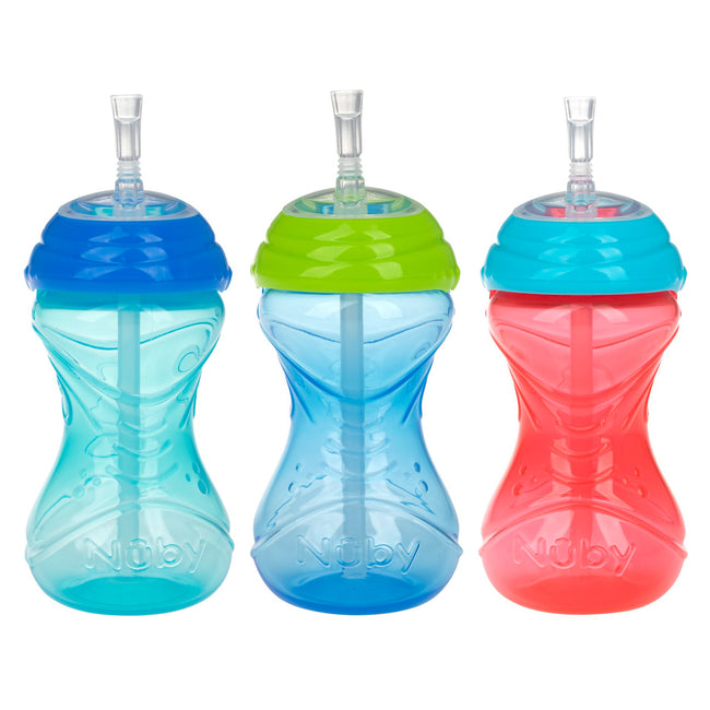 Clik-It Flex Straw Leakproof Sippy Cup (3 Pack)
