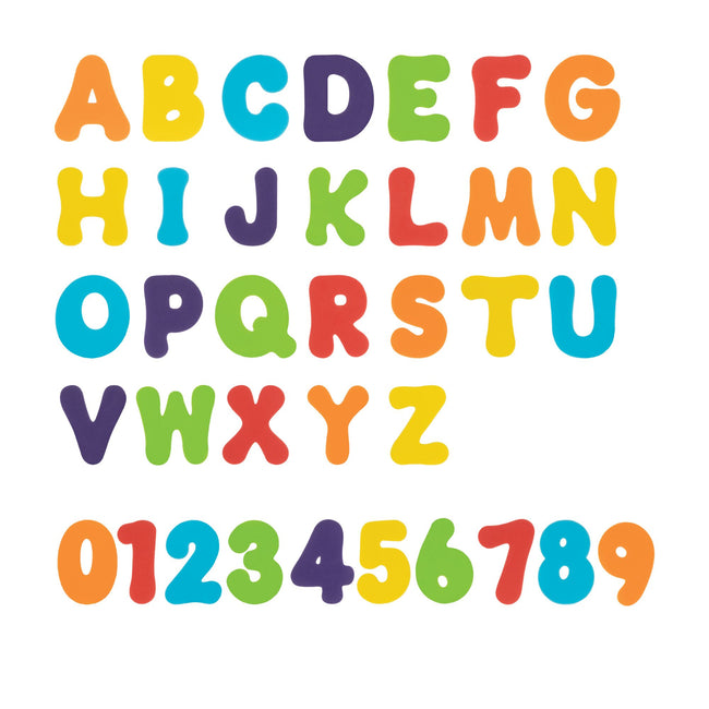 Bath Letters and Numbers Set
