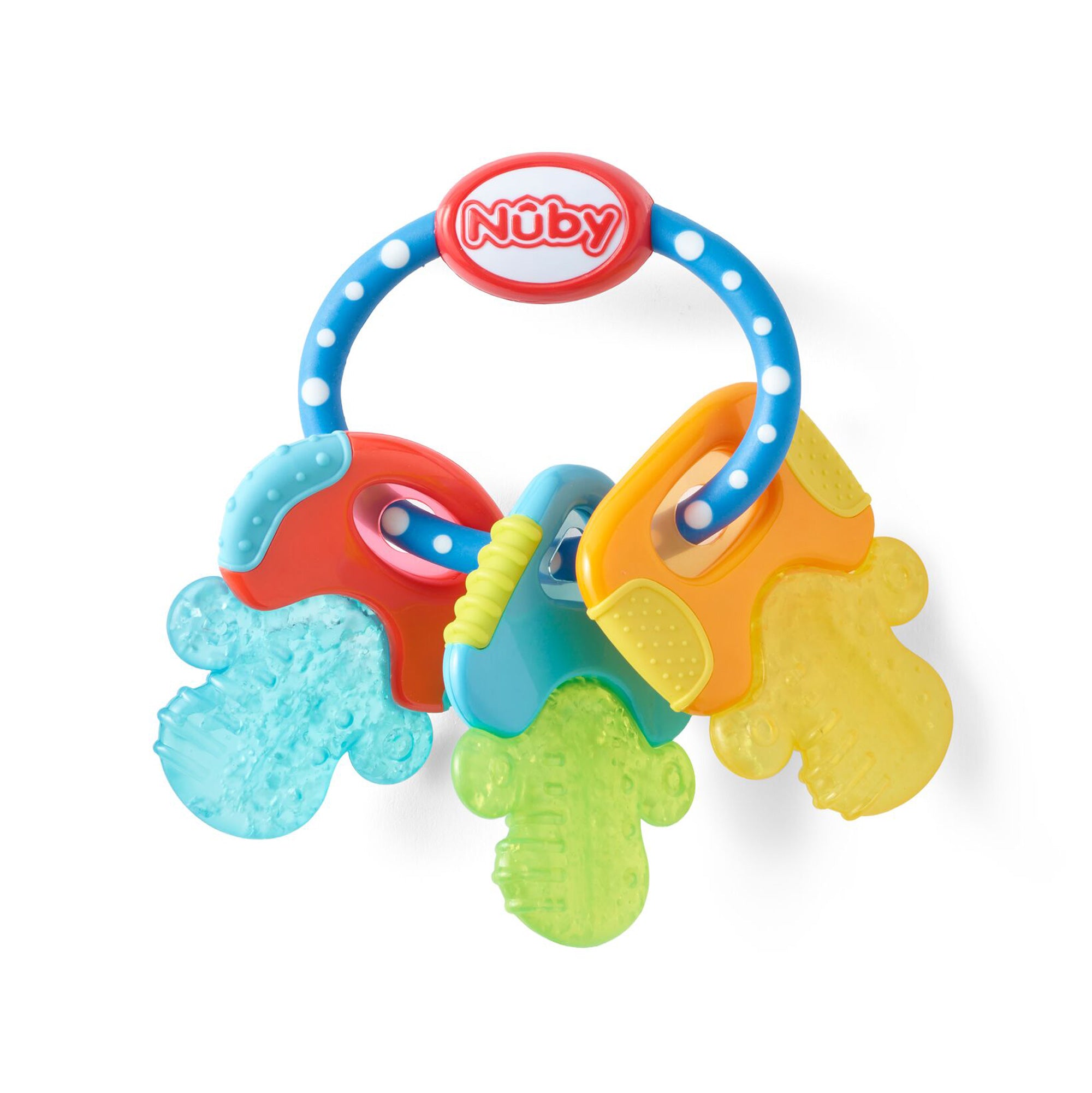 IcyBite Teether Keys | Teething Ring for Baby Nuby IcyBite Teether Keys | Teething Ring for Baby Nuby