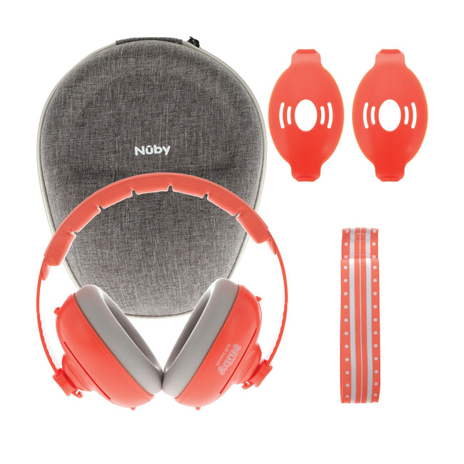 Soft Sounds 2-in-1 Noise Cancelling Earmuffs | Orange