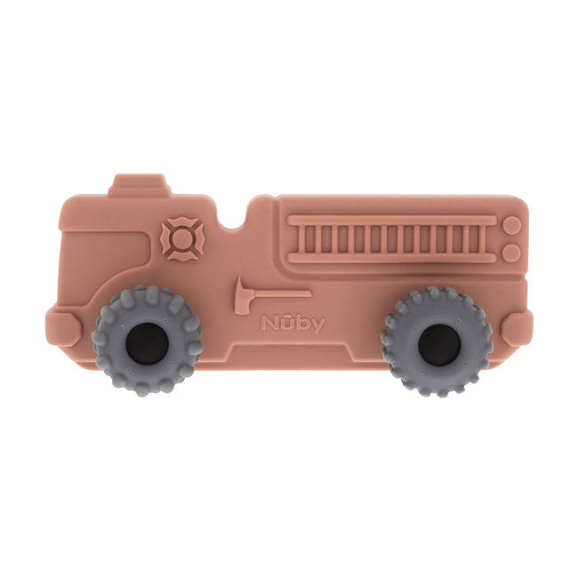 Silicone Vehicle Teether Toy | Fire Engine