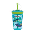 Thirsty Kids Super Sipper Straw Cup | Aqua & Orange