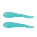 Silicone Easy Grip Fork and Spoon Set
