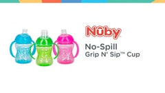 No-Spill Soft Spout Grip N' Sip Trainer Cup