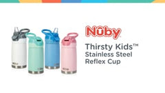Thirsty Kids REFLEX Stainless Steel Travel Canteen