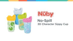 3D Character Soft Spout Sippy Cup | Pink Octopus
