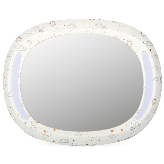LED Light Backseat Baby Car Mirror with Remote - Nuby US