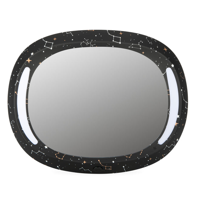 LED Light Backseat Baby Car Mirror with Remote - Starry Night - Nuby US