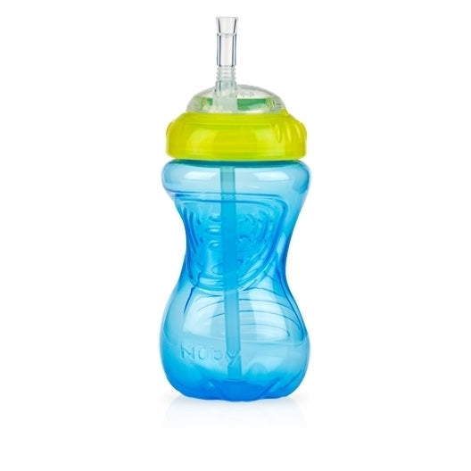 Nuby Active Sipeez Flex Straw Sippy Cup, 10oz, 3 Pack