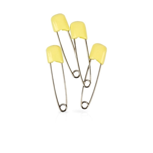 14K Vintage Safety Pin Simple Diaper Pin/Brooch Yellow Gold [CFXR] - Ruby  Lane