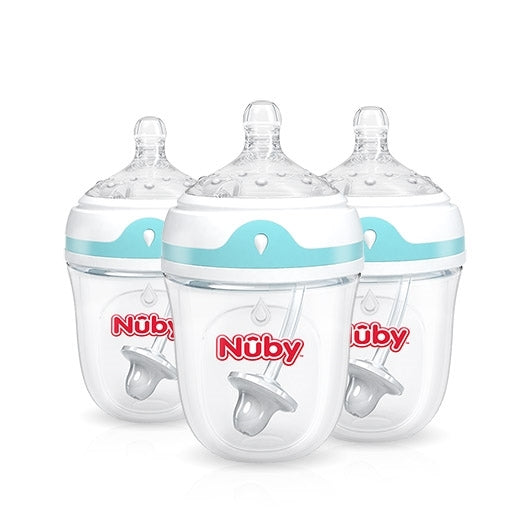 Comfort 360° PLUS+ Anti-Reflux & Anti-Colic 5oz Bottle - 3 pack - Nuby US