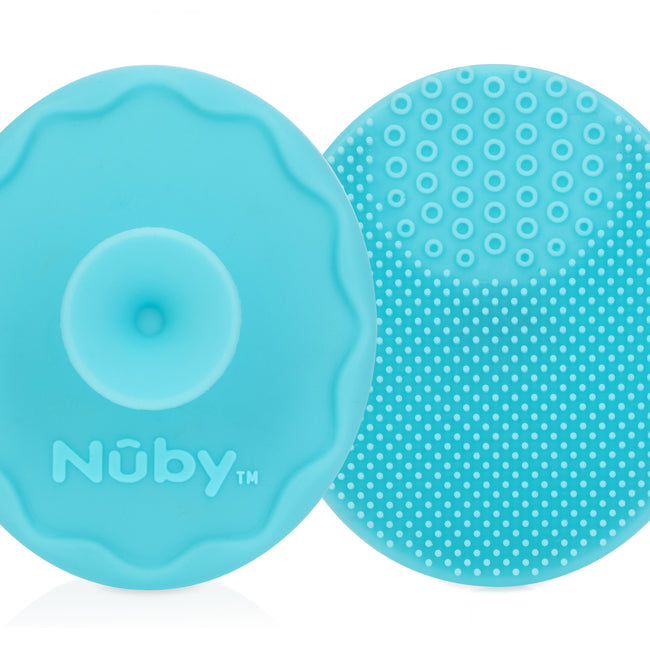 Scrubbies Silicone Bath Brush - 2 pack - Nuby US