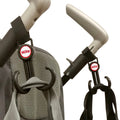 Double Stroller Hook - Black - Nuby US