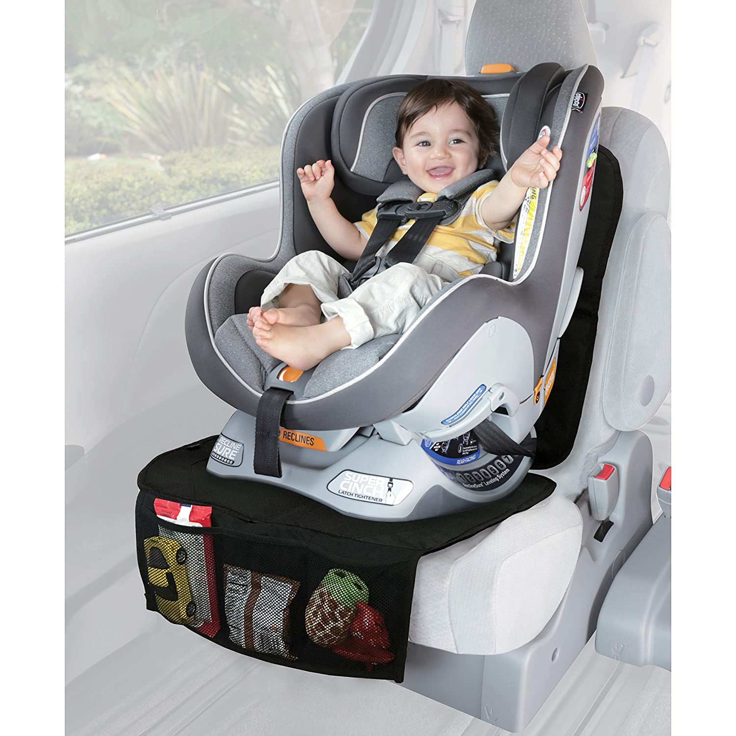 britax car seat storage pouch Car Seat Protector with Storage Pouch – Nuby
