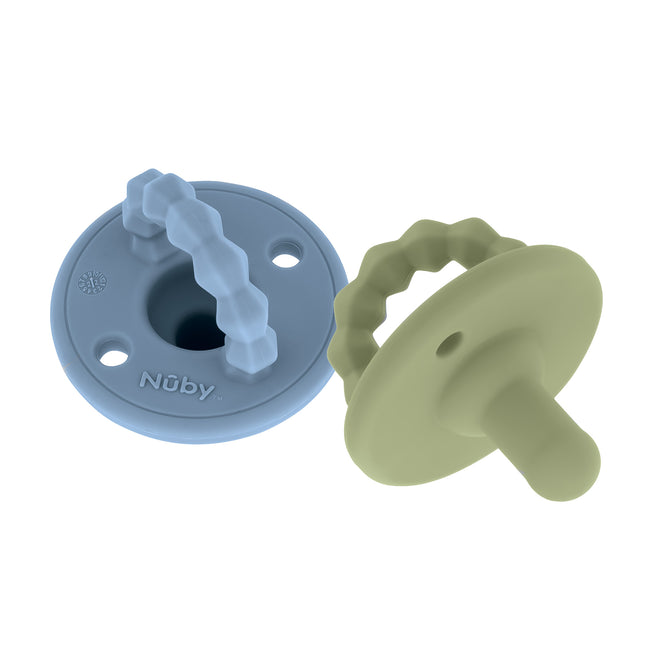 Silicone Softees Pacifier & Teether (2 Pack)