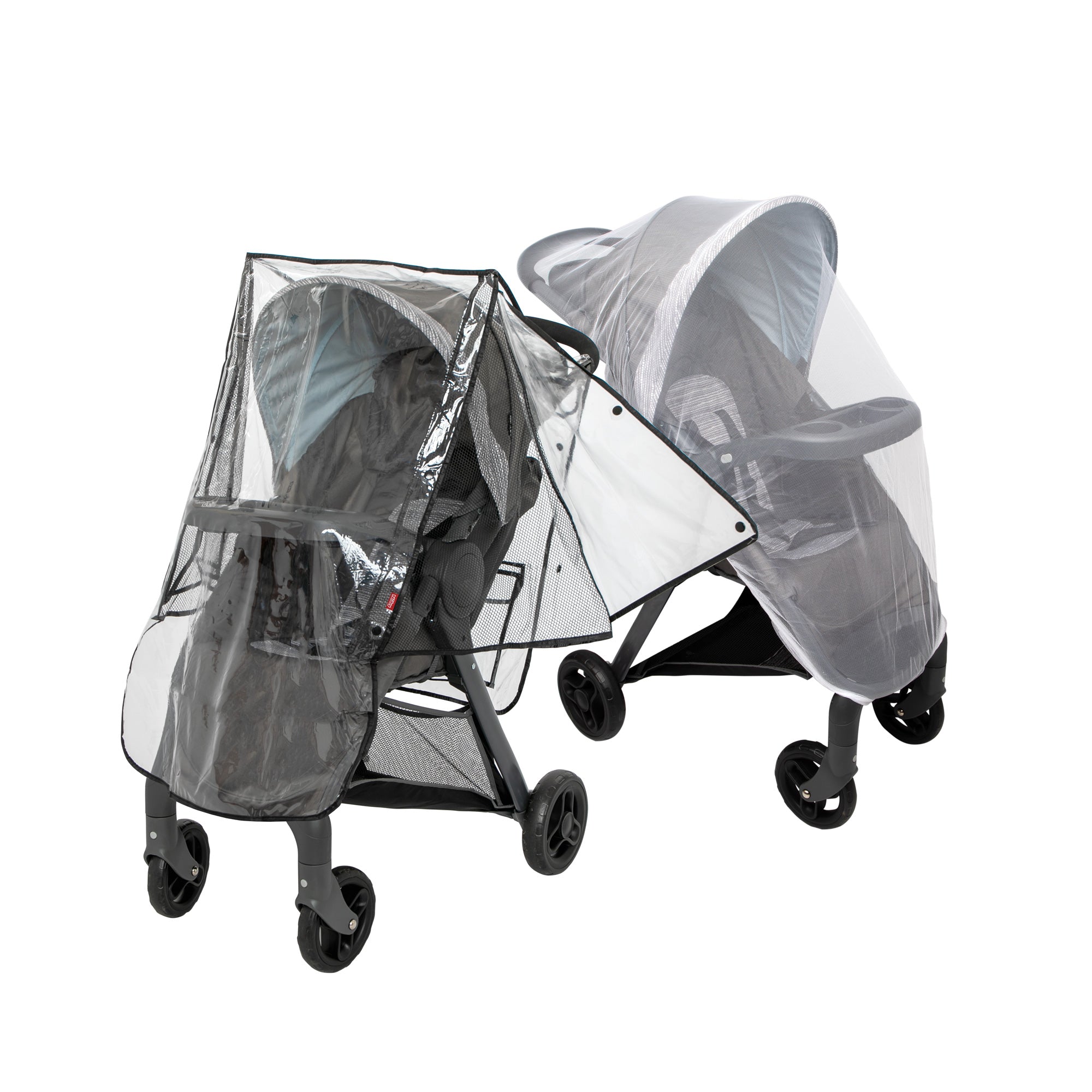 chicco stroller cover rain Eco Stroller Weather Shield & Insect Netting Set – Nuby