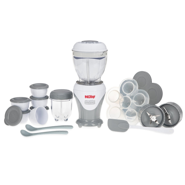 Mighty Blender 22-Piece Baby Food System - Nuby US