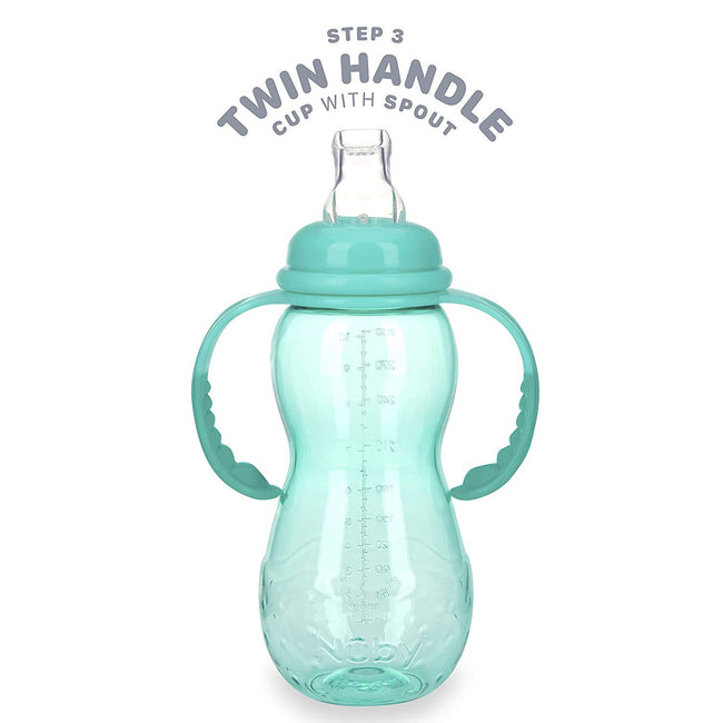 Bottle-to-Cup Standard Neck Bottle 10oz/300ml - Nuby US