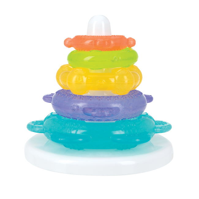 IcyBite Ocean Rings Teething and Stacking Toy - Nuby US
