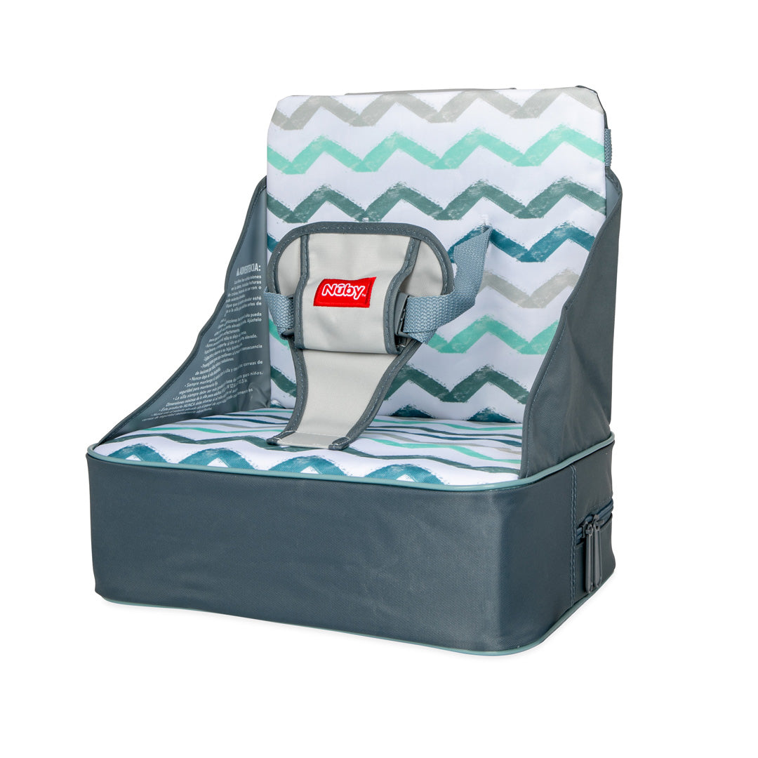 Easy Go High Chair Booster Seat Chevron - Main Image