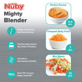 Mighty Blender 22-Piece Baby Food System - Nuby US