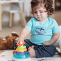 IcyBite Ocean Rings Teething and Stacking Toy - Nuby US