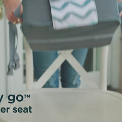 Easy Go High Chair Booster Seat | Chevron