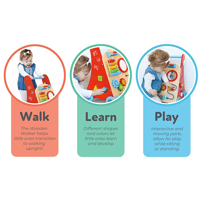 Wooden Baby Walker - Nuby US