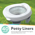 Portable Potty Replacement Liners | 40 Count