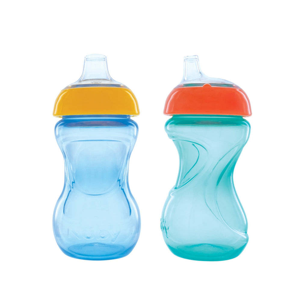Re Play Made in USA 2pk Toddler Feeding No Spill Sippy Cups with 1