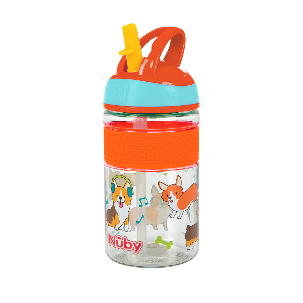 Nuby Thirsty Kids 14oz Stainless Steel Active Cup, Size: 14 oz