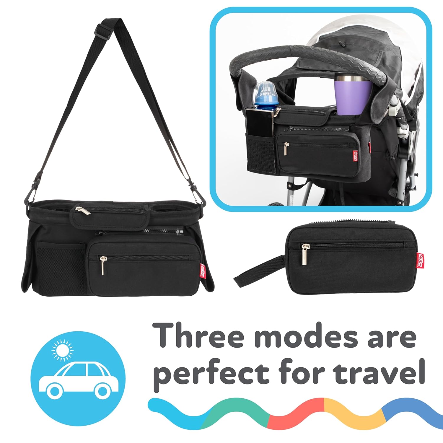 Deluxe Stroller Organizer