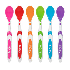 Long Handle Weaning Spoons (6 Pack)