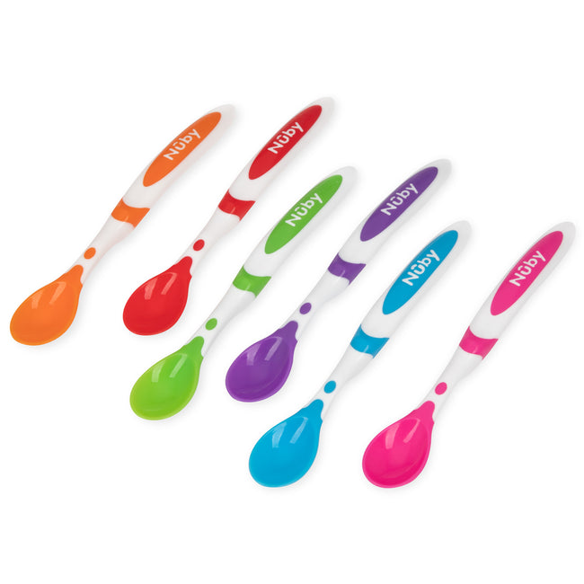Best Silicone Baby Spoons Bright Color Baby Spoons for Infants