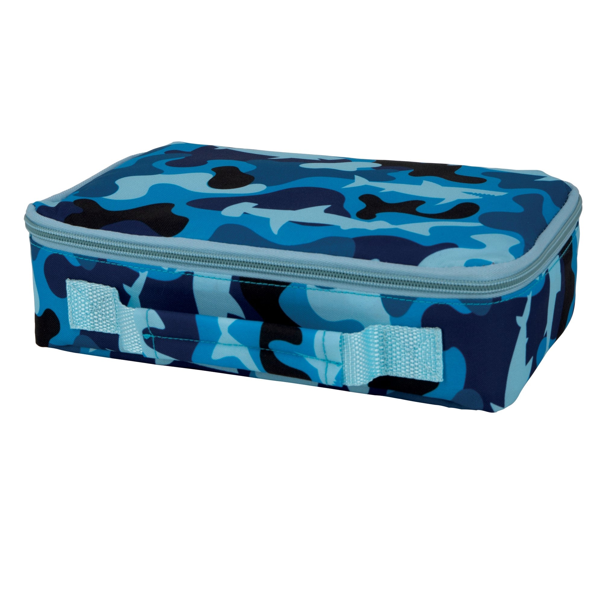 Insulated Bento Box Lunch Box | Blue Camo