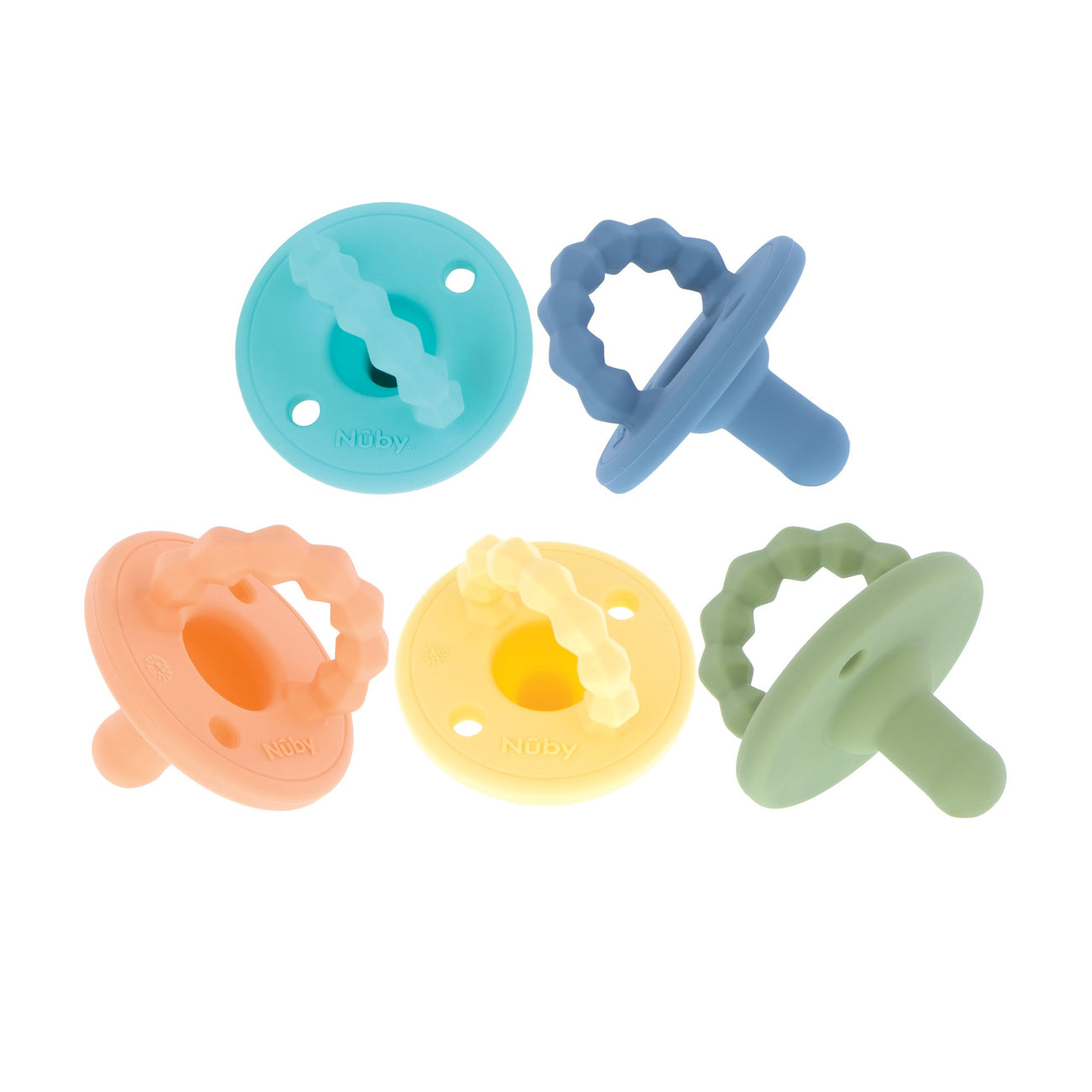 Silicone Softees Pacifier (5 Pack)