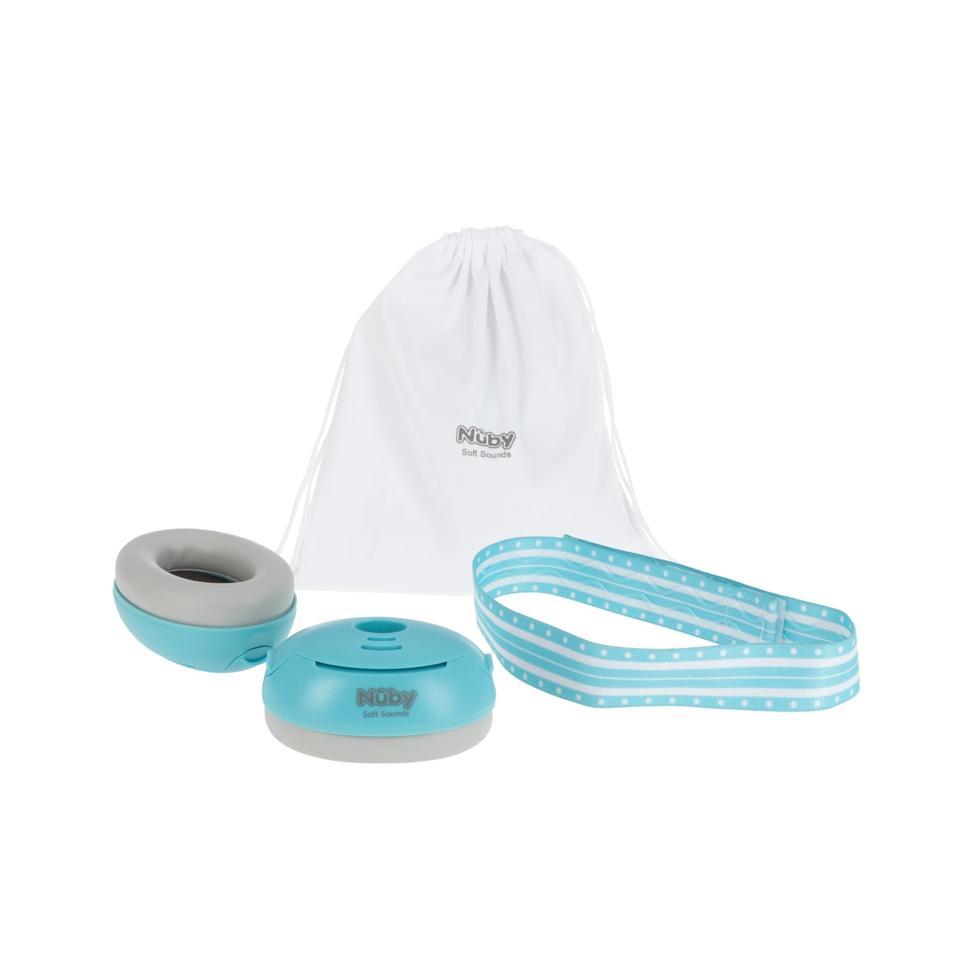 Soft Sounds Baby Earmuffs | Blue – Nuby