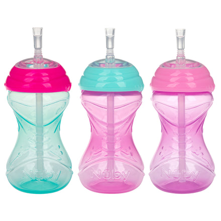 Clik-It Flex Straw Leakproof Sippy Cup (3 Pack)