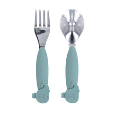 Animal Friends 6-Piece Dinnerware Set - Blue Whale