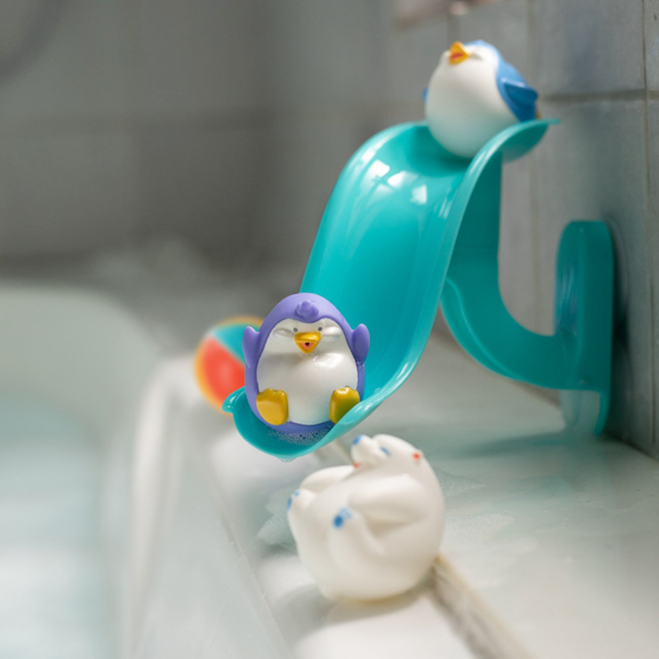 Penguin Slide Squirt Bath Toy