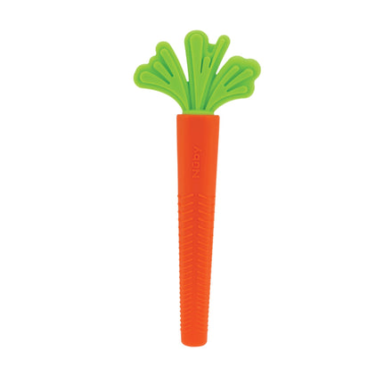 Silicone Carrot Tube Teether