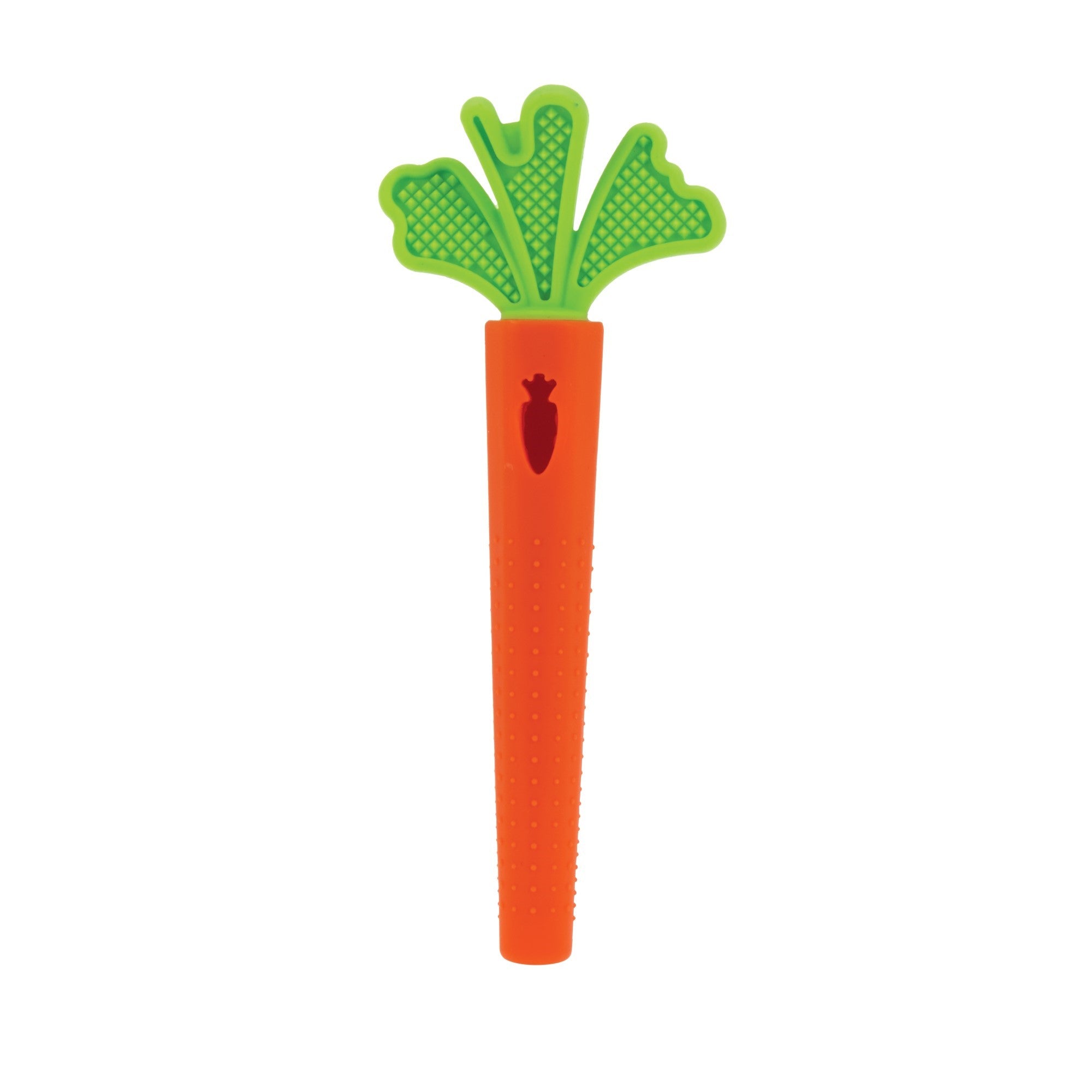 Silicone Carrot Tube Teether