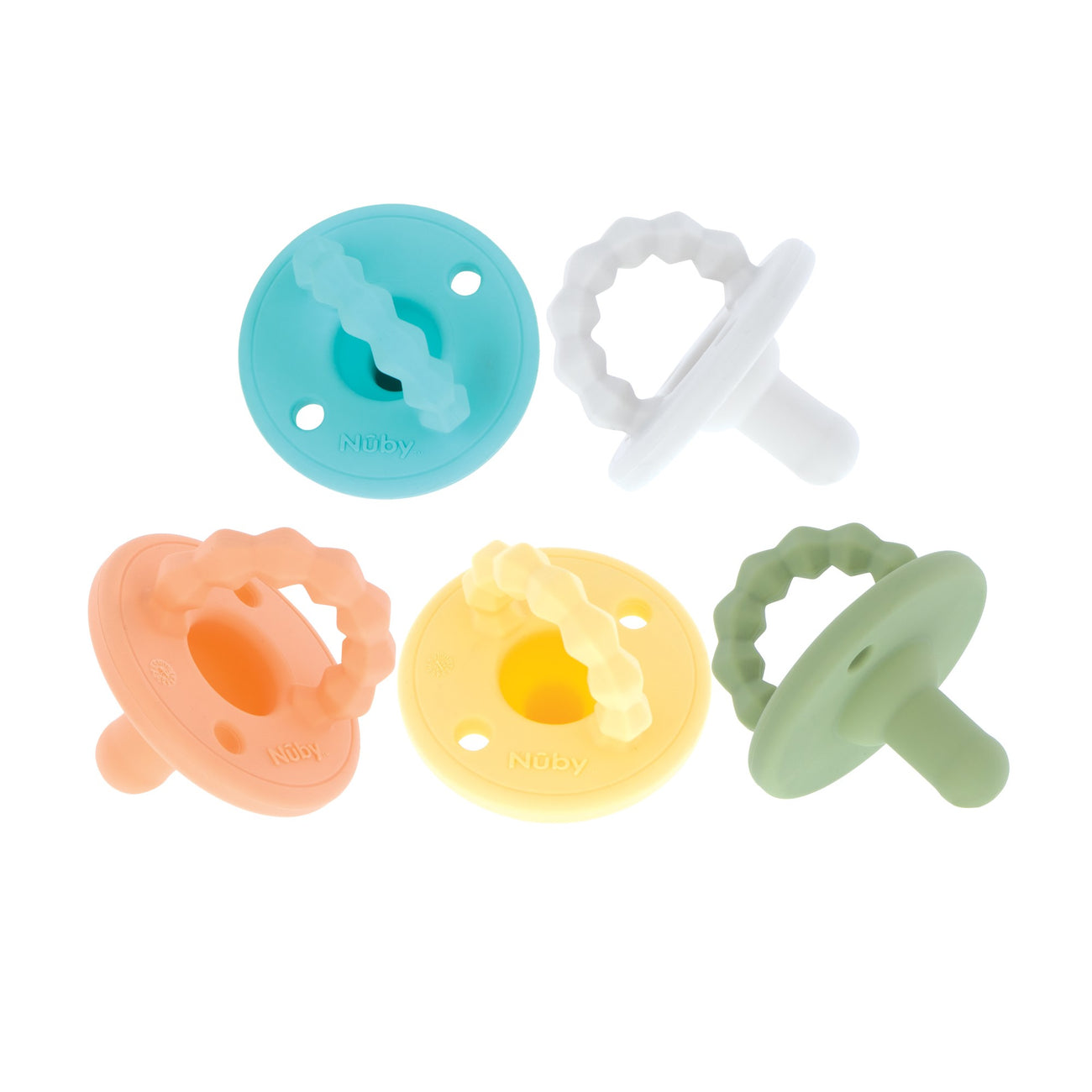 Silicone Softees Pacifier (5 Pack)