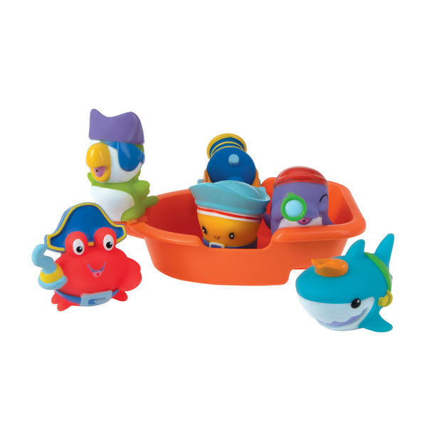 Pirate Pals Bath Toy Set – Nuby