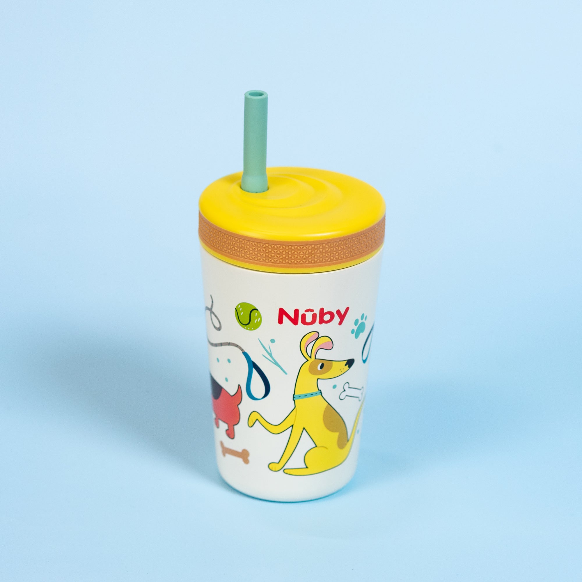 Thirsty Kids Flexstraw Stainless Steel Cup | Dogs