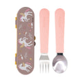 Stainless Steel Toddler Utensil Set | Unicorn