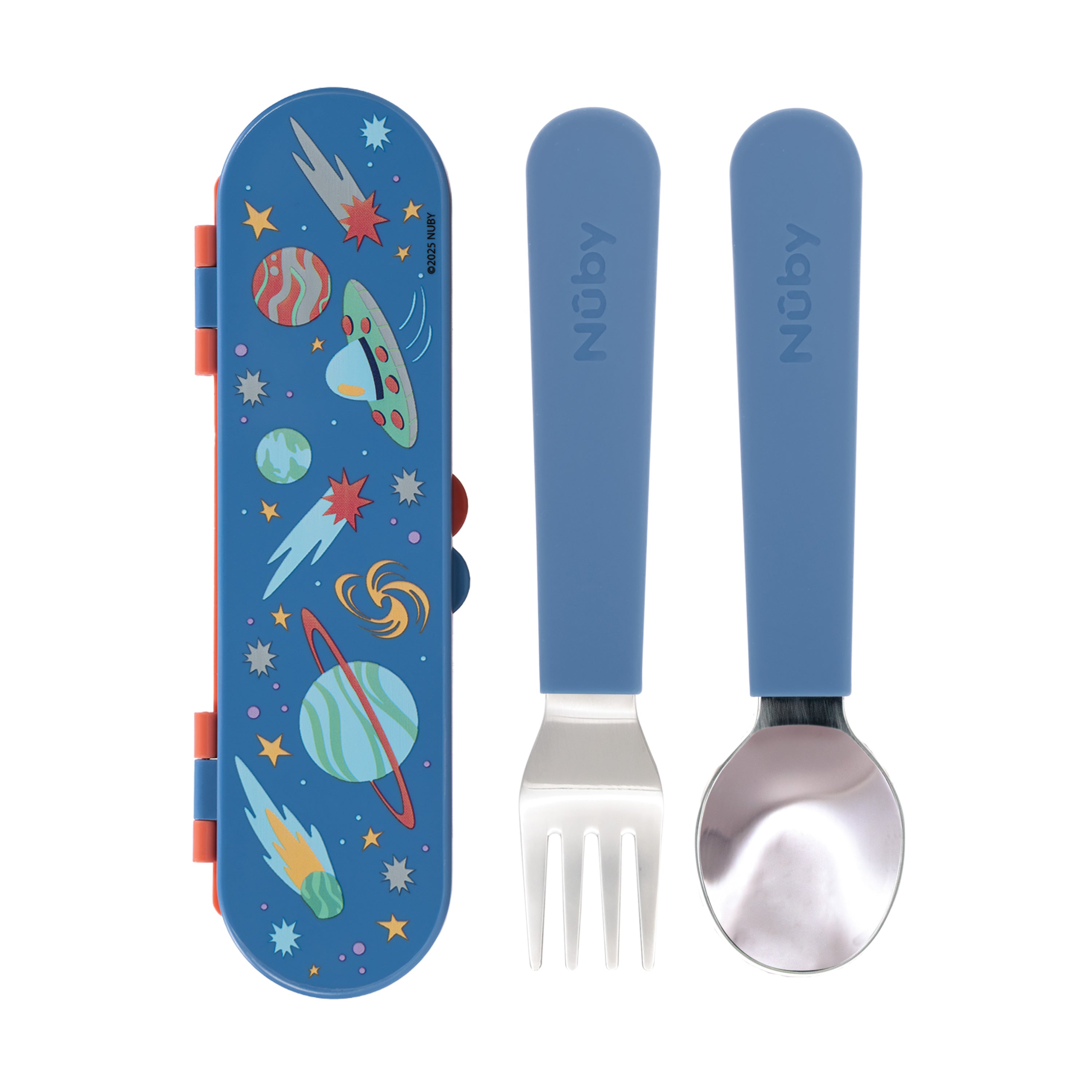 Toddler Utensil Set | Outer Space