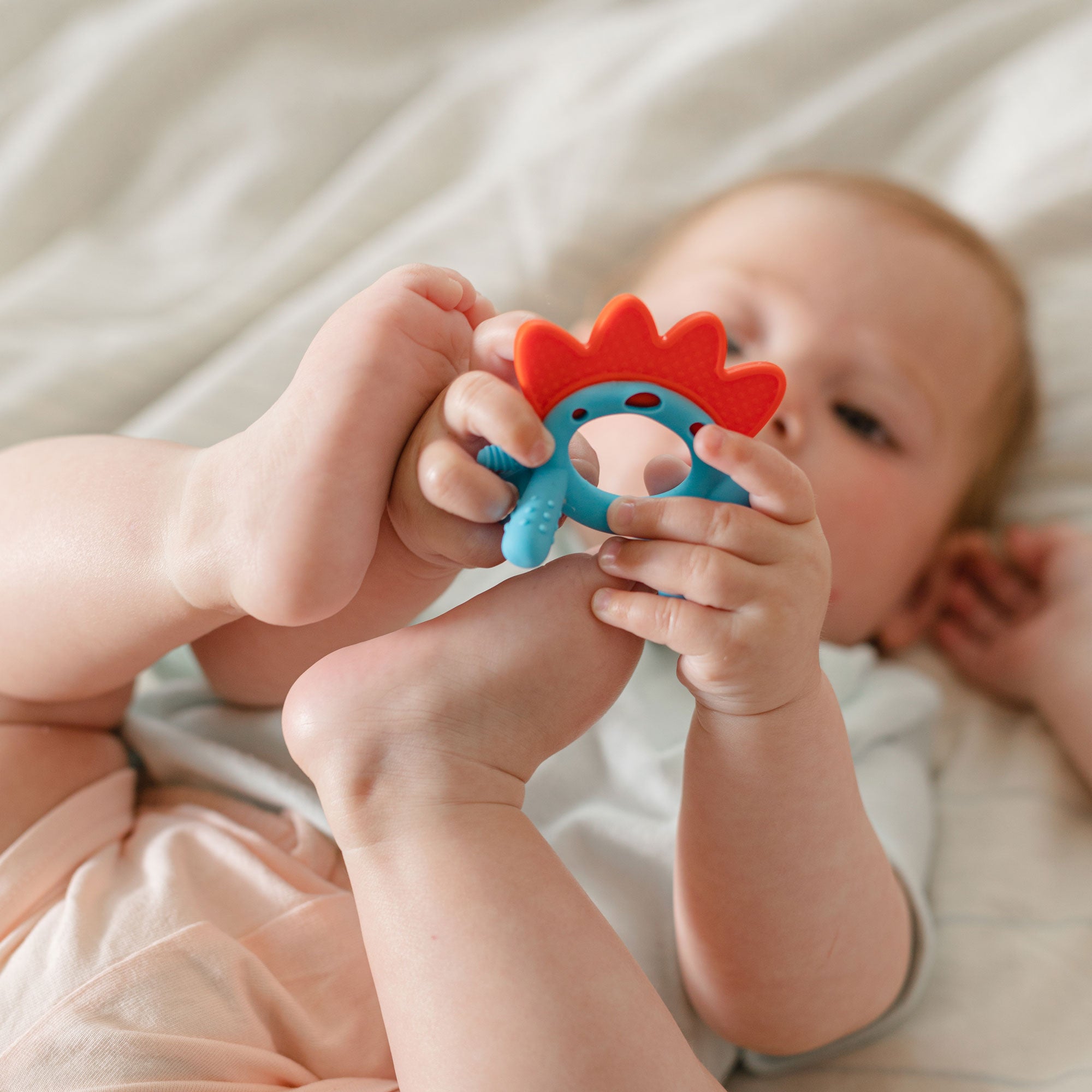 Geo Zoo Silicone Teether
