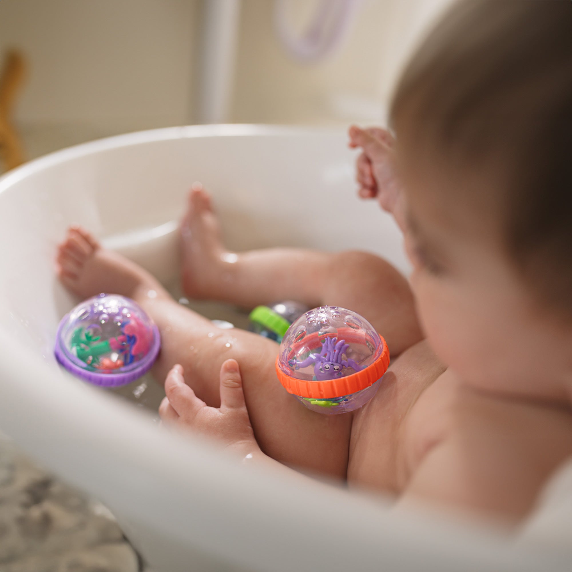 Bubbly Buds Bath Toy (4 Pack)
