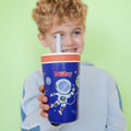 Thirsty Kids Flexstraw Stainless Steel Cup | Astronaut